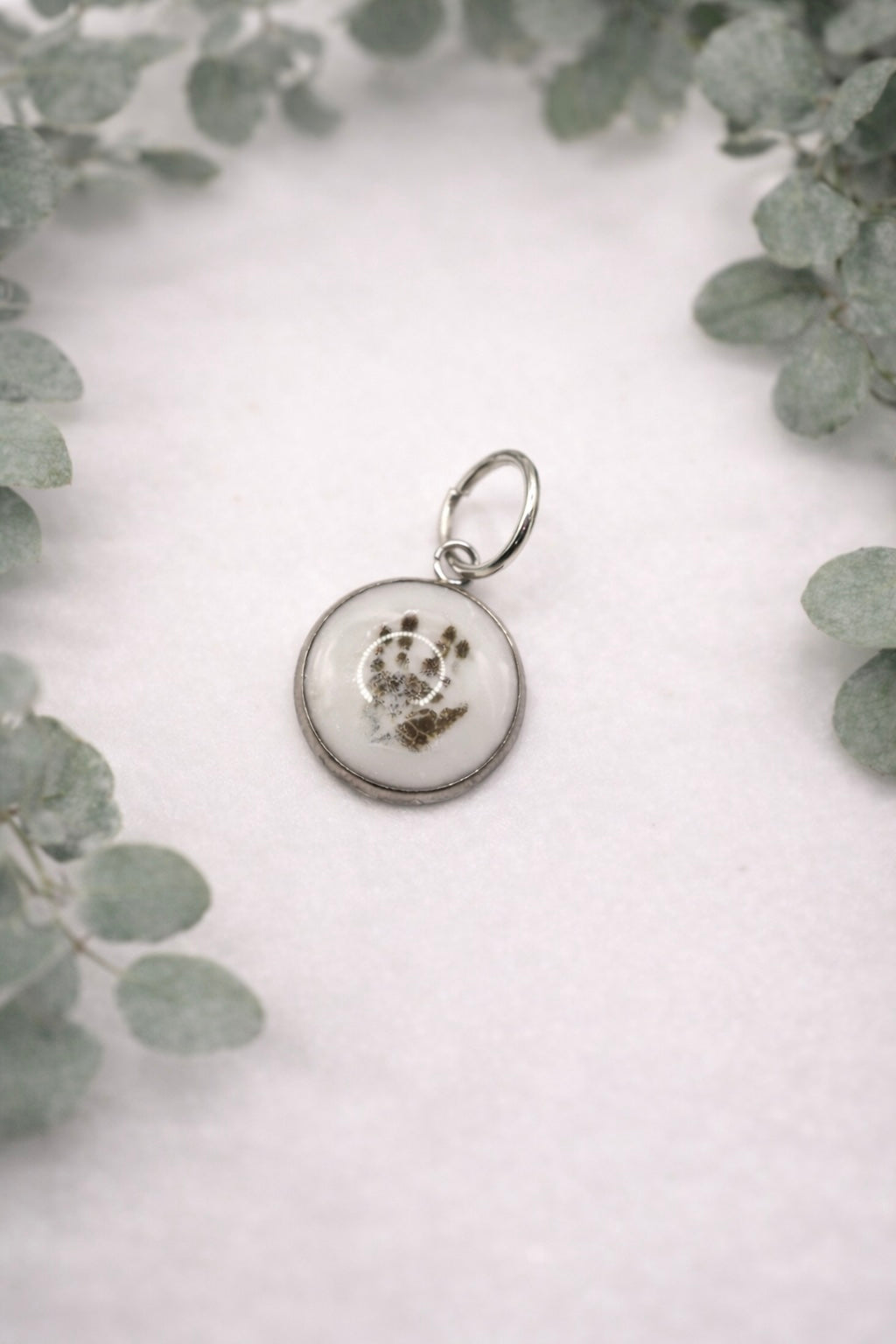 Médaillon empreinte d’une vie