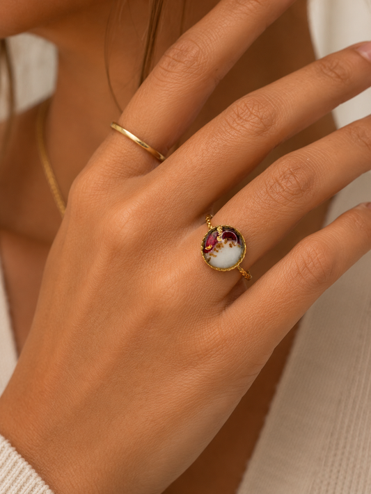 Bague éclat passionné